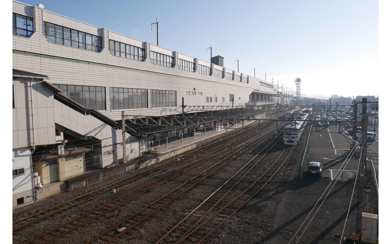 秩父鉄道熊谷駅の構内。同鉄道は4月13日から減便に入る。