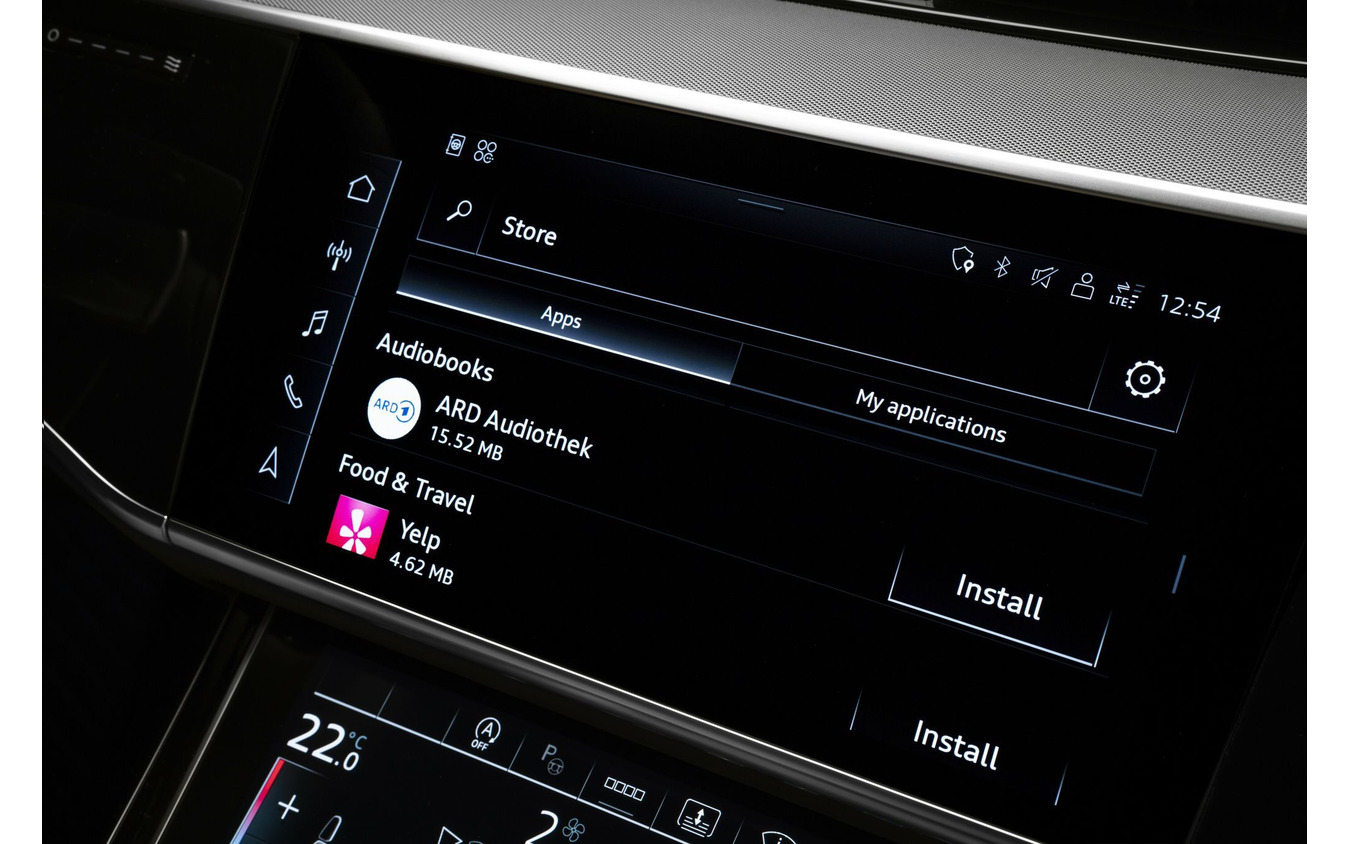 欧州向けアウディに車載化される「App Store」