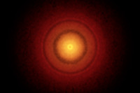 アルマ望遠鏡、地球に似た軌道を持つ惑星の誕生現場を初観測…若い星の付近で 画像
