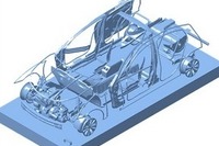次世代自動車向け構造コンセプト---鋼板でも30％軽量化　新日鉄住金 画像