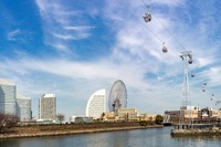 横浜都心臨海部にロープウェイ 「YOKOHAMA AIR CABIN」…日本初の常設都市型　4月22日運行開始 画像