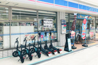ローソン4店舗、電動キックボードのシェアポート導入…大阪のコンビニでは初 画像