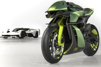 アストンマーティンのバイク、225馬力のサーキット専用仕様がデビュー…EICMA 2022 画像