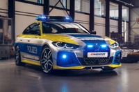 BMWのEV『i4』が警察車両に、ACシュニッツァーがカスタム…エッセンモーターショー2022 画像