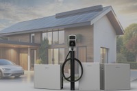 動くものも動かないものもカーボンニュートラルに、「家産家消」を実現するニチコンの「トライブリッド製品」とは…ジャパンモビリティショー2025 画像