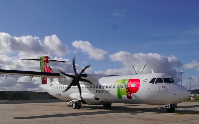 TAPポルトガル航空のATR72新造機