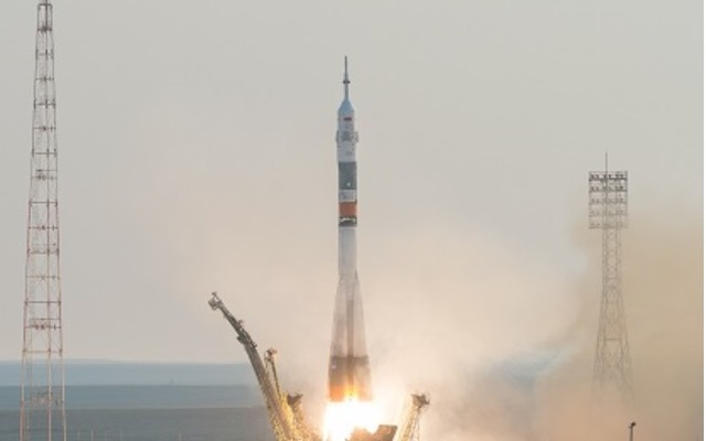 ソユーズMS-01宇宙船（47S）の打上げ