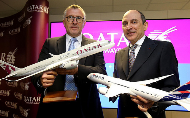 カタール航空、LATAM株を最大1割取得へ