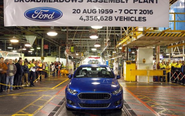 フォードのオーストラリア現地生産最終車となったファルコン