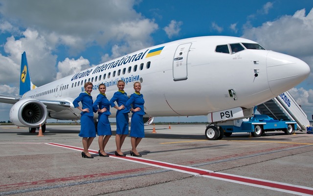 ウクライナ国際航空の運航機材