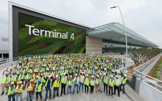 シンガポール・チャンギ空港の第4ターミナル工事が完了