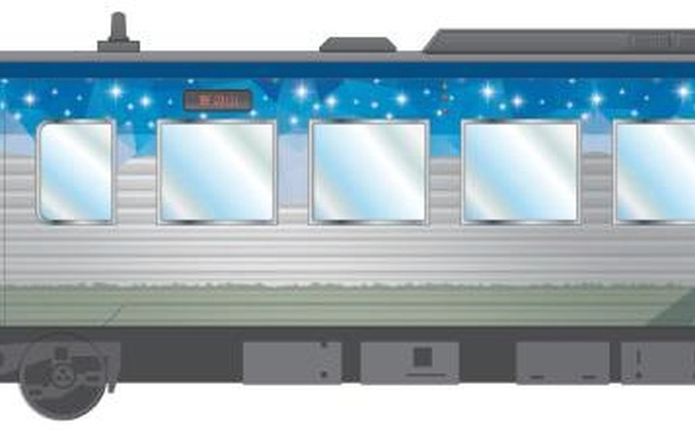 小海線に導入される観光車両「HIGH RAIL 1375」のイメージ。夏の観光キャンペーンにあわせ導入される。