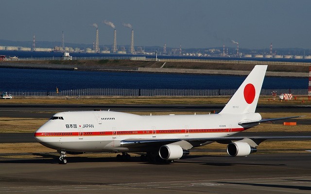 羽田空港に着陸した政府専用機。FlightRadar24で飛来を把握し、撮影に向かうということは多くの航空ファンにとっては一般的だった。