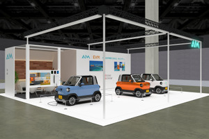 190万円からの超小型EV、V2Hにも対応の「AIM EVM」量産車出展へ…ジャパンモビリティショー2025 画像