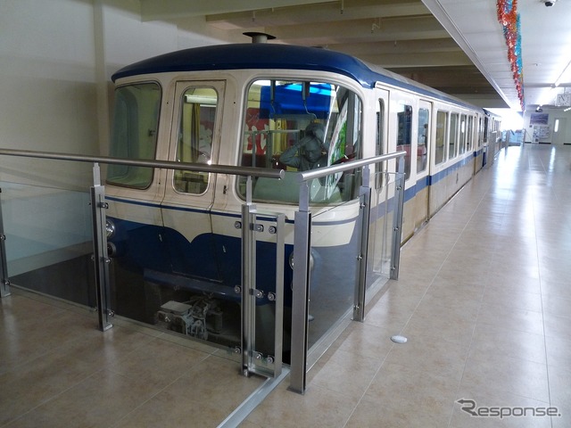 大将軍駅は解体されるが、手柄山駅は再整備され展示施設に。電車2両が保存展示されている。