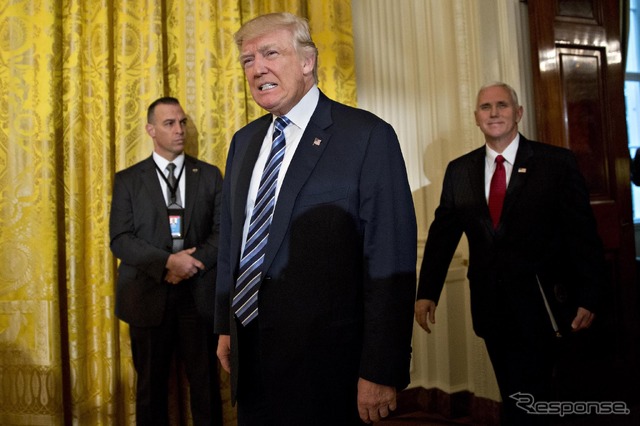 トランプ新大統領（22日）　(c) Getty Images