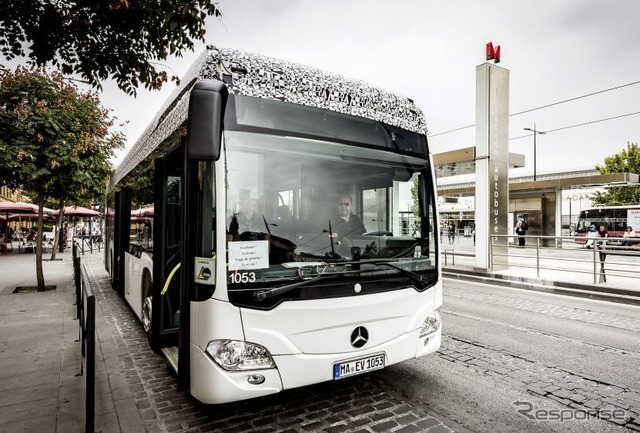 メルセデスベンツ・シターロEVのプロトタイプ車