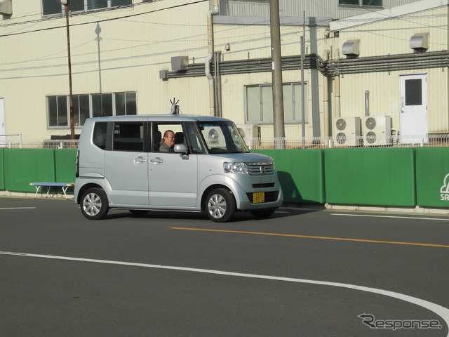 ホンダが行っているリハビリ患者の運転再開支援講習の様子