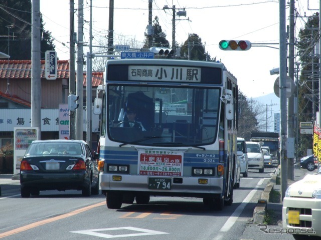 鹿島鉄道の跡地一部をバス専用道化へ
