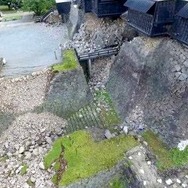 UAVを使った熊本城復旧支援のための撮影画像