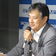 若桜鉄道の山田社長。SL走行の社会実験で「地域の意識が変化した」と語った。
