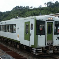 北上線（写真）では一部の普通列車を快速化。秋田県内の3駅を通過する。