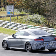 メルセデス AMG C63 クーペ スクープ写真