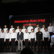 ホンダの今季GT500参戦選手/監督たちが勢ぞろい。