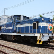 DD60形（DD602）：老朽化したDD55形の初期製造車の置き換え用として導入されたディーゼル機関車。DD602は2006年製。
