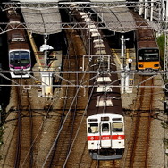 田園都市線でも終電の試験延長が実施される。写真は田園都市線の鷺沼駅。