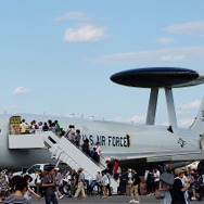 早期警戒管制機（AWACS機）の『E-3セントリー』の人気が高かった。