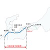 北陸新幹線（JR西日本）の携帯電話対策実施区間。サービス開始時期はまだ決まっていない。