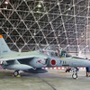 ブルーインパルスにも使われている中等練習機の「T-4」。