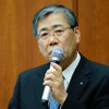 23日に行われた発表会で「我々の知見が足りなかった」と繰り返した三菱重工業の宮永俊一社長。