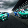 FALKEN MotorsportsBMW M6 GT3（左）とPorsche 911 GT3R