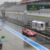 走行初日は雨になったWEC富士戦（LMP2クラスのマシンたち）。