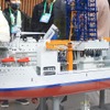 地球深部探査船『ちきゅう』模型（「City-Tech.Tokyo」東京国際フォーラム 2月27・28日開催）