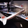 JALの歴史を作り上げた航空機の模型を展示。