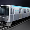 東西線に導入される2000系電車のイメージ。4両編成15本が2015年の開業までに製造される予定。