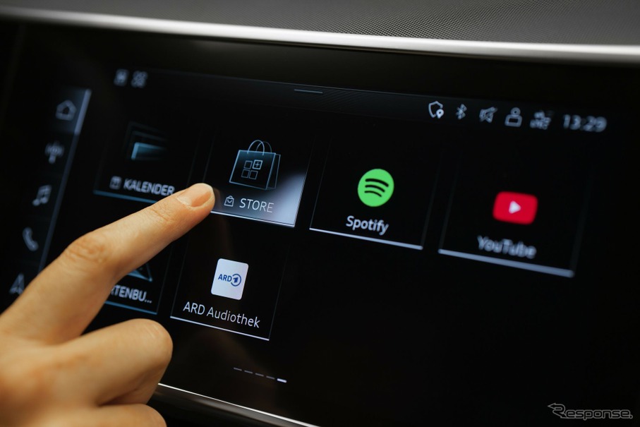 欧州向けアウディに車載化される「App Store」