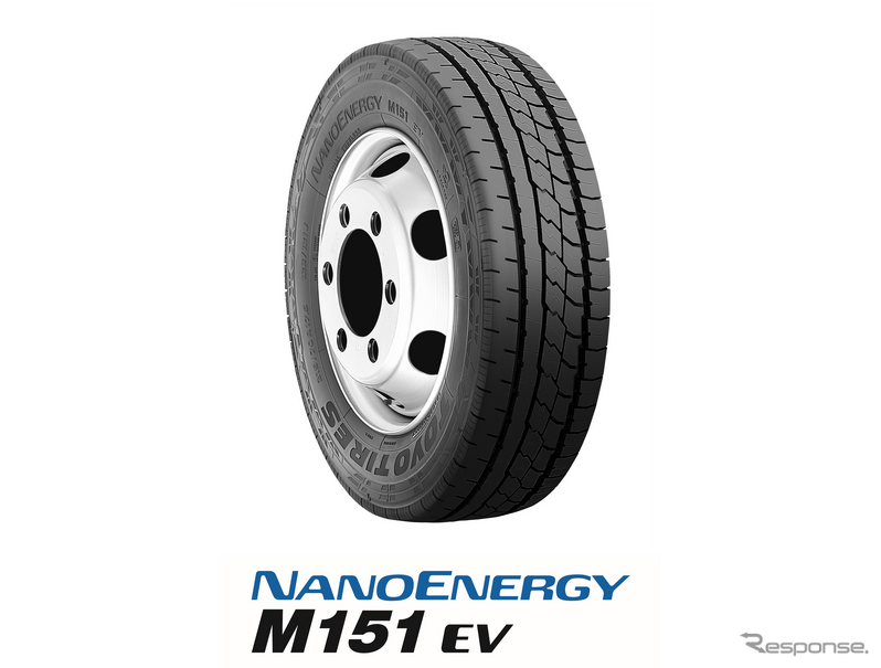 トーヨータイヤが耐摩耗性能と“低電費”性能を両立した小型EVトラック用リブタイヤ「ナノエナジー M151 EV」を発売