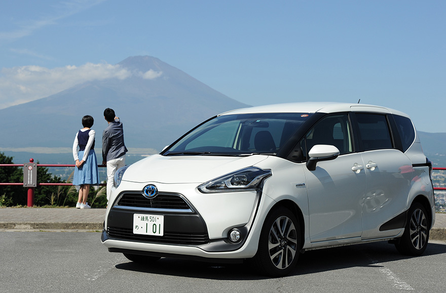 トヨタのミニバン シエンタ