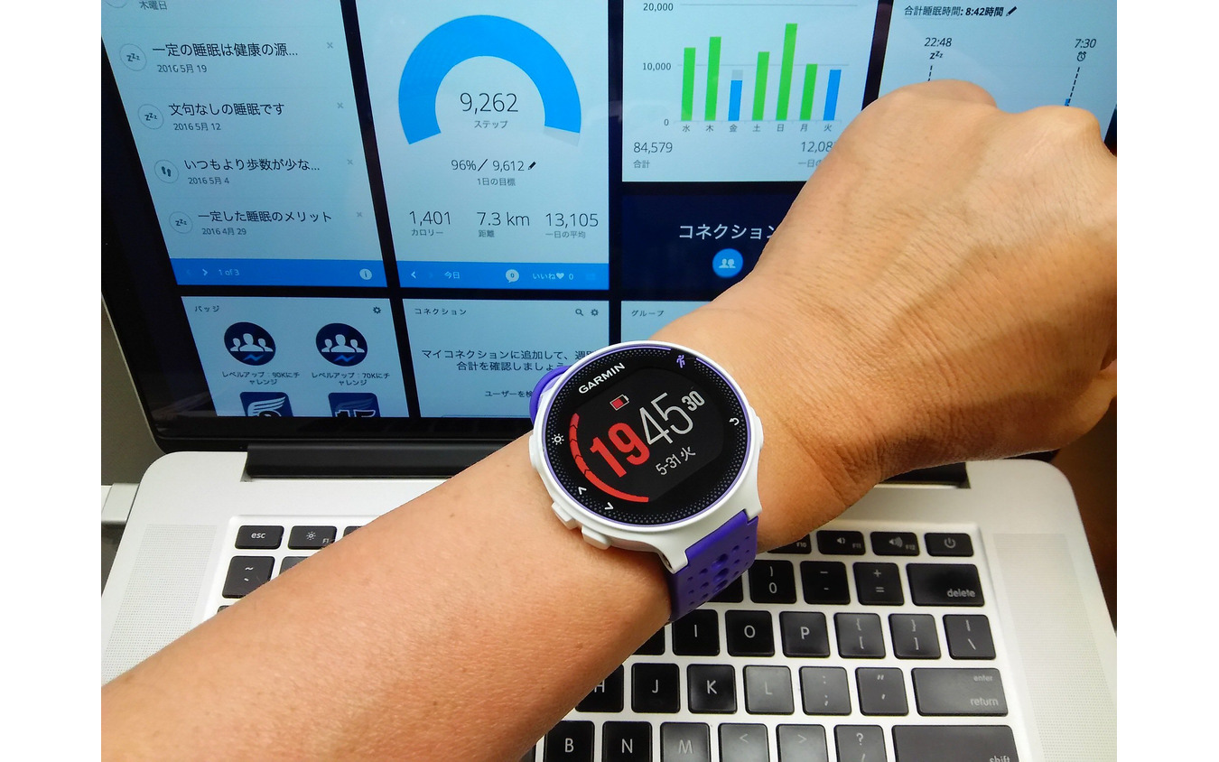 GARMIN ForeAthlete230J インプレ前編】専門的すぎないのが魅力