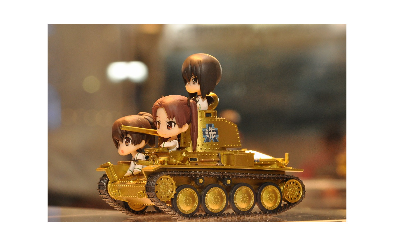 全日本模型ホビーショー16 ピットロード 光り輝く ガルパン 38 T 戦車b C型など新作ずらり レスポンス Response Jp