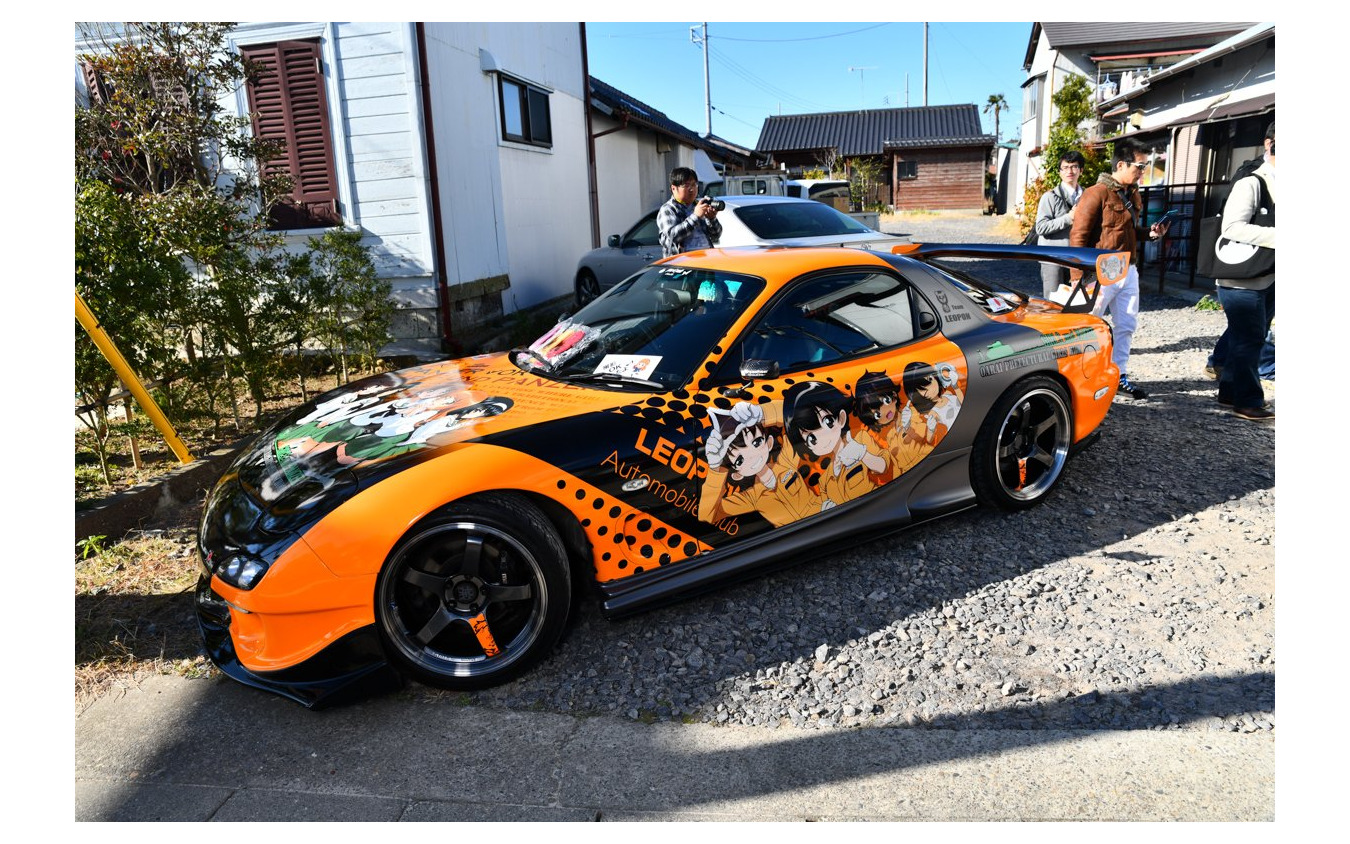 ガルパン痛車大集合 大洗あんこう祭に13万人来場 レスポンス Response Jp