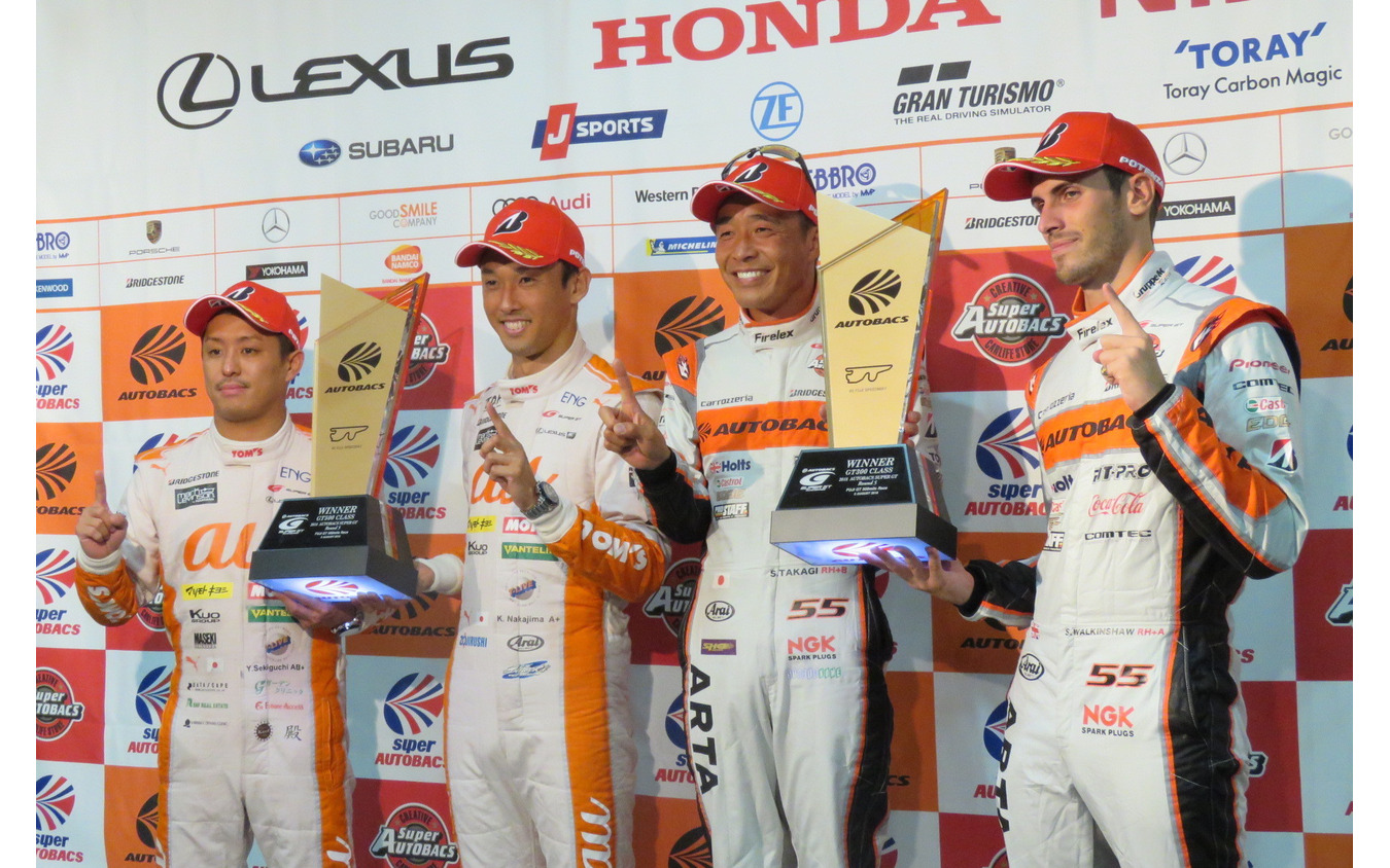Super Gt 第5戦 レクサス勢の名門tom Sがgt500クラスを1 2で制す ホンダが3 5位 日産勢は苦闘と無念の展開 15枚目の写真 画像 レスポンス Response Jp