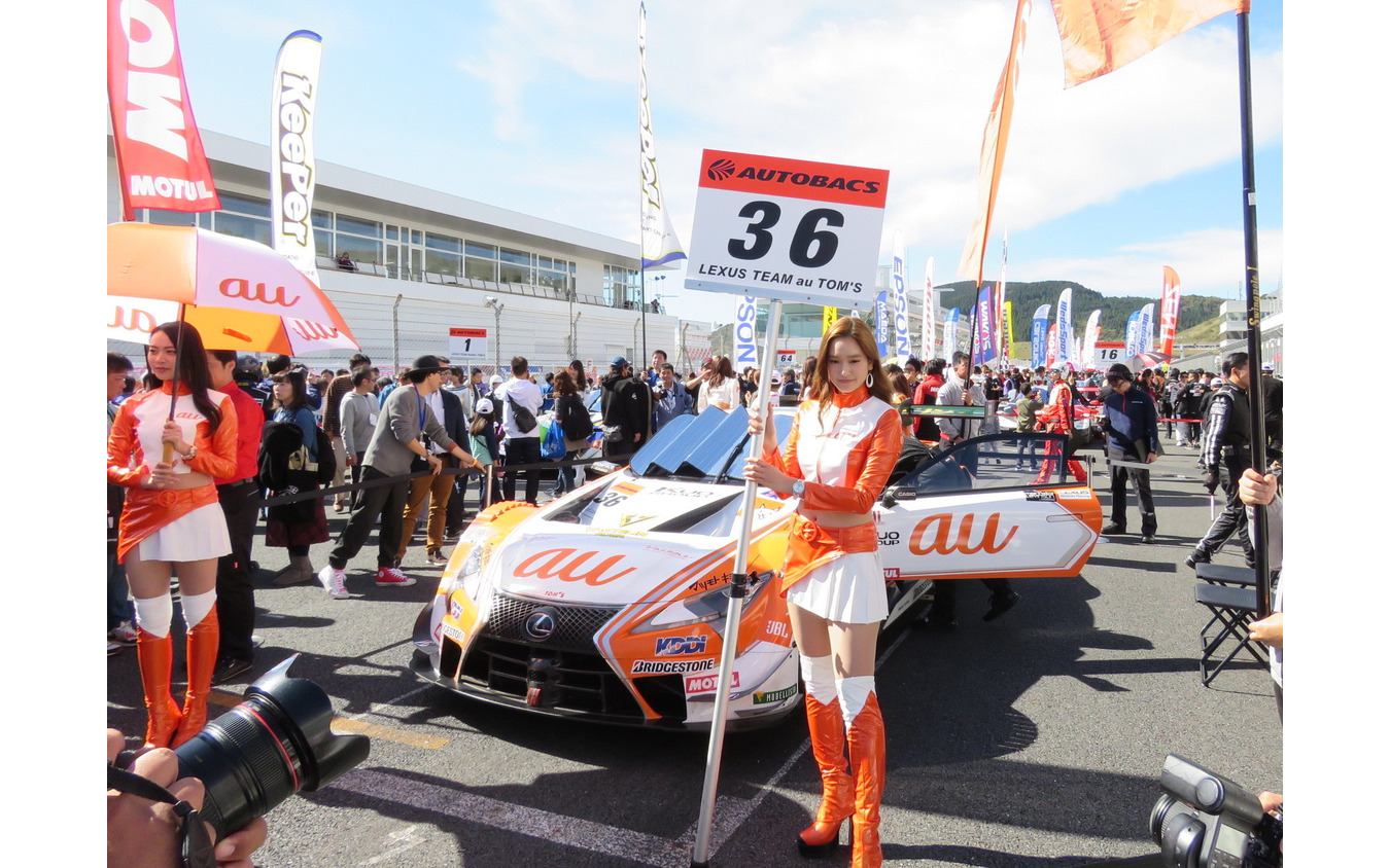 #36 LC500は予選4位から決勝2位に。