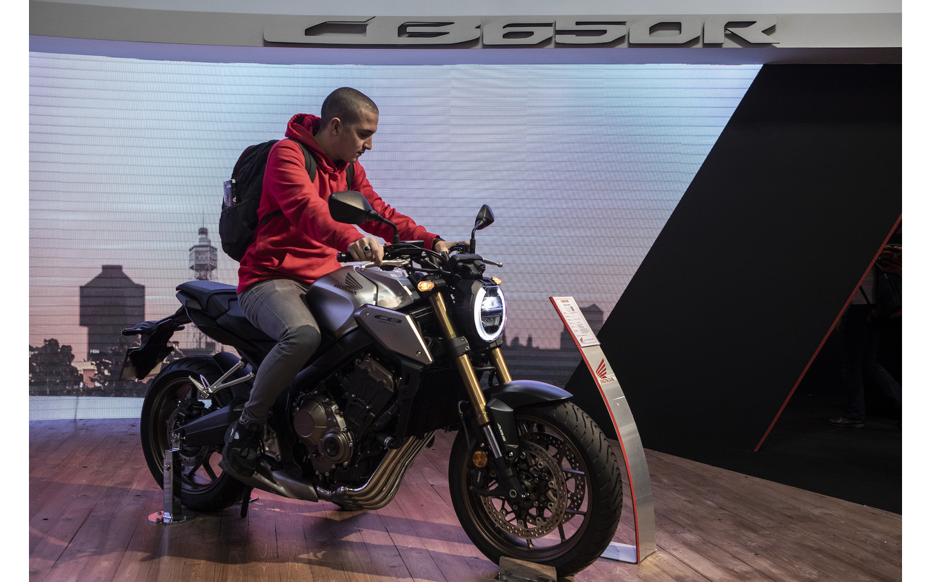 CB650R（EICMA 2018）　(c) Getty Images