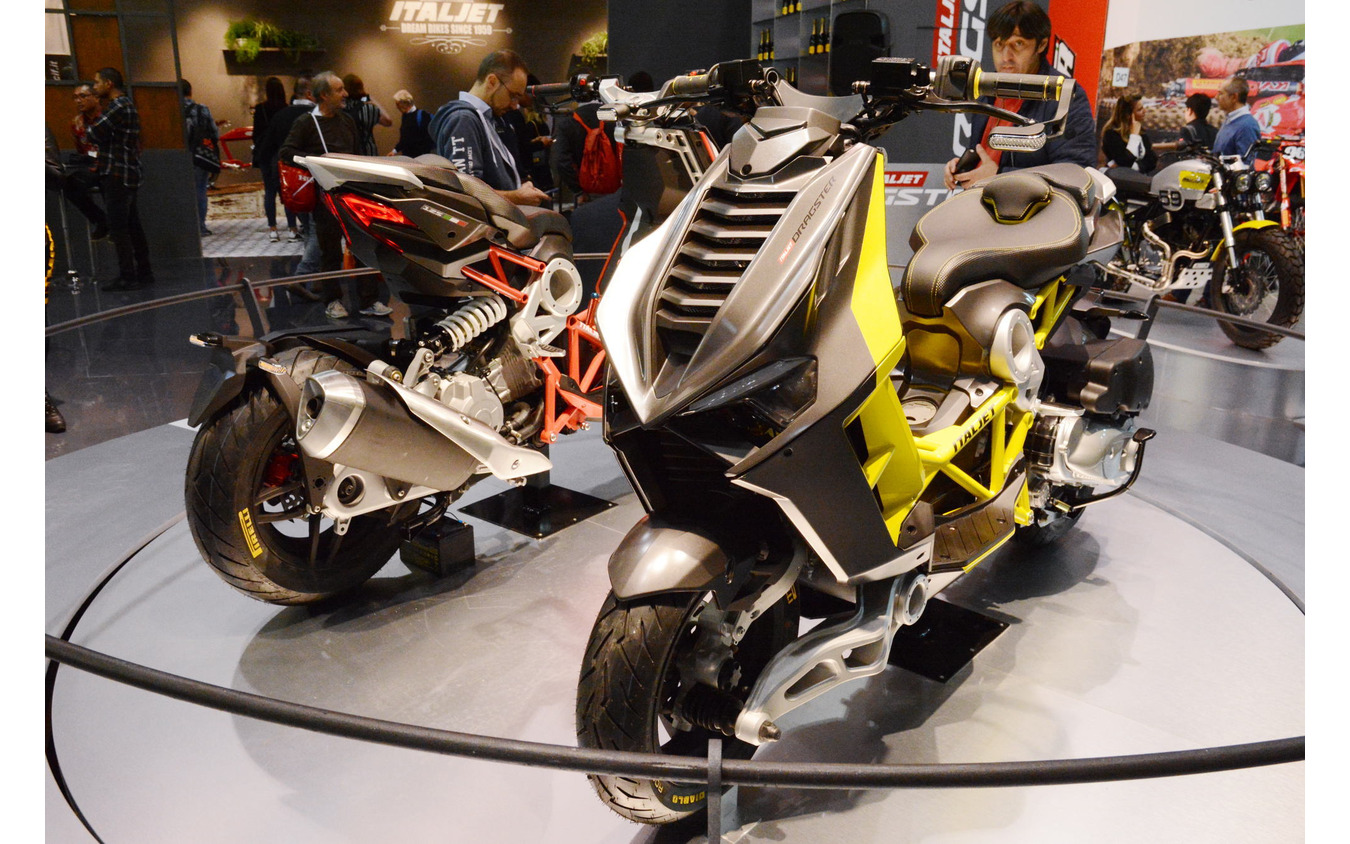 イタルジェット ドラッグスターなどスクーターでも注目モデルが登場 Eicma 18 レスポンス Response Jp イタルジェット ドラッグスターなどスクーターでも注目モデルが登場 Eicma 18 レスポンス Response Jp