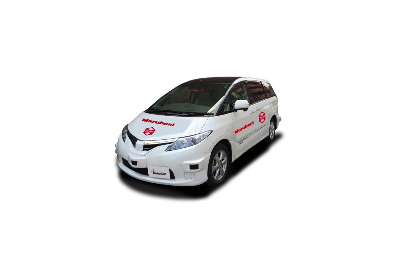 実証実験で利用する車両イメージ(RoboCar MiniVan)